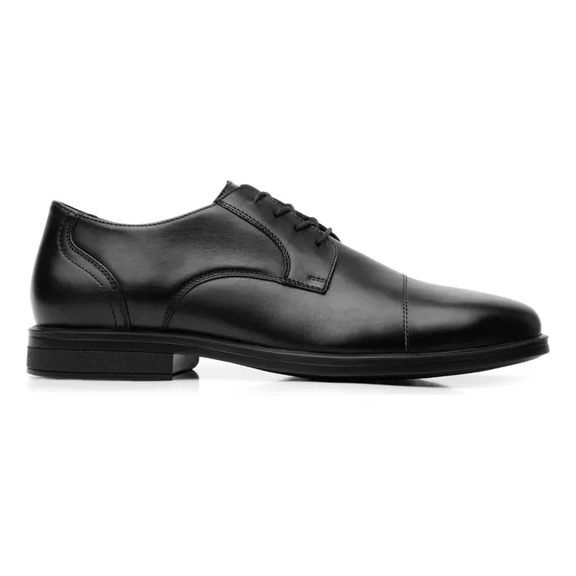 Zapato Derby Flexi Para Hombre Estilo 407801 Negro